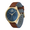 Thumbnail Image 1 of HUGO #SMASH Brown Leather Strap Watch