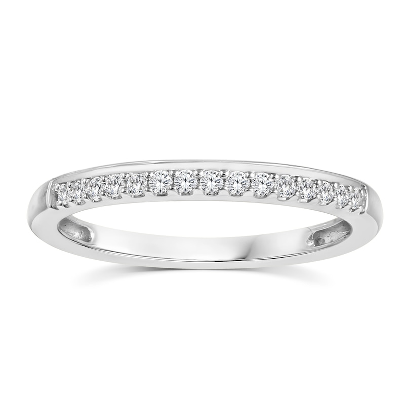 Main Image 1 of Perfect Fit 9ct White Gold Eternity 0.11ct Diamond Ring