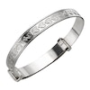 Thumbnail Image 1 of Children's Sterling Silver Celtic Heart Expander Bangle