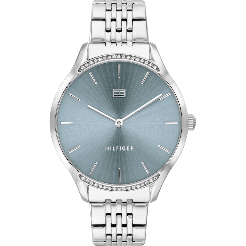 Tommy Hilfiger Ladies' Blue Dial Stainless Steel Bracelet Watch