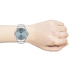 Thumbnail Image 4 of Tommy Hilfiger Ladies' Blue Dial Stainless Steel Bracelet Watch