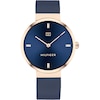 Thumbnail Image 1 of Tommy Hilfiger Ladies' Navy IP Mesh Bracelet Watch