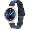 Thumbnail Image 1 of Tommy Hilfiger Ladies' Navy IP Mesh Bracelet Watch