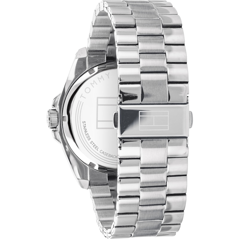 Tommy Hilfiger Men's Grey Dial Stainless Steel Bracelet Watch | H.Samuel