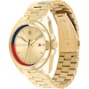 Thumbnail Image 2 of Tommy Hilfiger Men's Gold IP Bracelet Watch