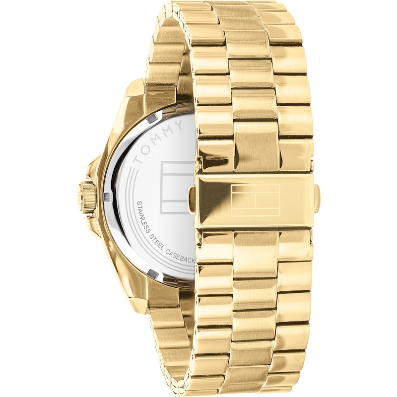 Tommy Hilfiger Men's Gold IP Bracelet Watch