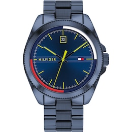 Tommy Hilfiger Men's Navy IP Bracelet Watch
