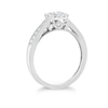 Thumbnail Image 2 of Princessa  9ct White Gold 0.33ct Diamond Cluster Ring