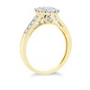 Thumbnail Image 1 of Princessa  9ct Yellow Gold 0.50ct Diamond Cluster Ring