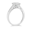 Thumbnail Image 2 of Princessa 9ct White Gold 0.50ct Diamond Cluster Ring