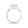 Thumbnail Image 2 of Princessa 9ct White Gold 0.66ct Diamond Square Cluster Ring