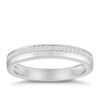 Thumbnail Image 0 of 9ct White Gold 0.10ct Diamond Row Ring