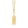 Thumbnail Image 2 of Sterling Silver & 18ct Gold Plated Vermeil Initial A Pendant