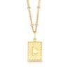 Thumbnail Image 1 of Sterling Silver & 18ct Gold Plated Vermeil Initial L Pendant