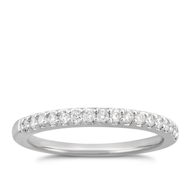 Platinum 0.20ct Diamond Ring