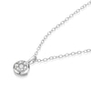 Thumbnail Image 1 of Sterling Silver 0.14ct Diamond Pavé Pendant