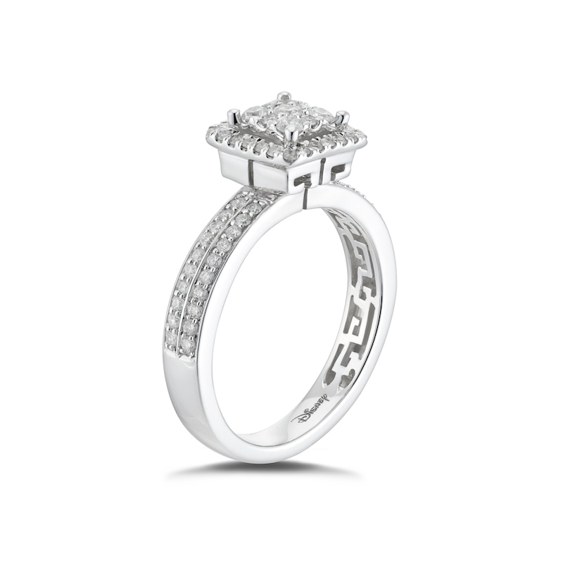 Main Image 2 of Enchanted Disney Fine Jewellery 0.50ct Diamond Mulan Ring