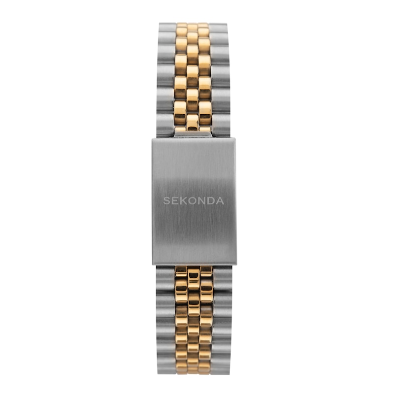 Main Image 5 of Sekonda Men’s King Black Dial Two Tone Stainless Steel Bracelet Watch