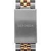 Thumbnail Image 6 of Sekonda Men’s King Black Dial Two Tone Stainless Steel Bracelet Watch