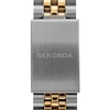 Thumbnail Image 5 of Sekonda Men’s King Black Dial Two Tone Stainless Steel Bracelet Watch