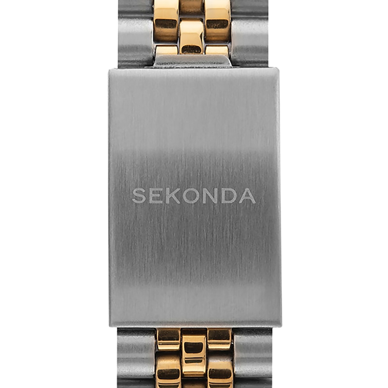 Main Image 6 of Sekonda Men’s King Black Dial Two Tone Stainless Steel Bracelet Watch