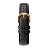 Thumbnail Image 4 of Sekonda Men’s Jackson Gold Dial Black Leather Strap Watch