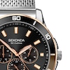 Thumbnail Image 1 of Sekonda Midnight Chronograph Men's Black Dial Stainless Steel Bracelet Watch