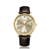 Thumbnail Image 1 of Rotary Avenger Men's Gold Tone Dial Brown Leather Strap Watch