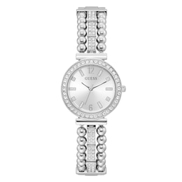 Guess Gala Ladies' Stainless Steel Fancy Half Bangle Watch
