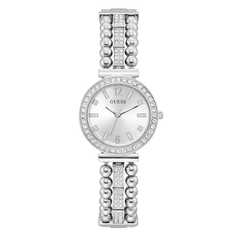 Main Image 1 of Guess Gala Ladies' Stainless Steel Fancy Half Bangle Watch