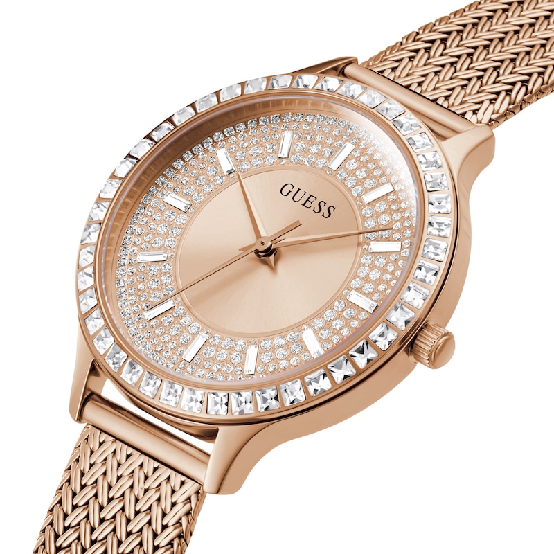 Main Image 3 of Guess Soiree Ladies' Rose Gold Tone Bracelet Watch