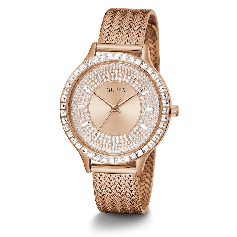 Main Image 5 of Guess Soiree Ladies' Rose Gold Tone Bracelet Watch
