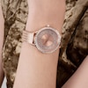Thumbnail Image 6 of Guess Soiree Ladies' Rose Gold Tone Bracelet Watch