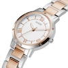 Thumbnail Image 2 of Guess Dawn Ladies' Two Tone Stainless Steel Bracelet Watch