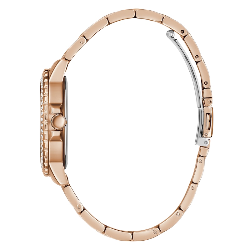 Main Image 2 of Guess Crown Jewels Ladies' Rose Gold Tone Bracelet Watch
