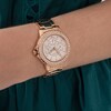 Thumbnail Image 6 of Guess Crown Jewels Ladies' Rose Gold Tone Bracelet Watch
