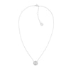 Thumbnail Image 1 of Tommy Hilfiger Stainless Steel Crystal Stud Logo Necklace