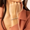 Thumbnail Image 3 of 9ct Two-Tone Gold Contrasting Link Chain Bracelet