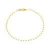Thumbnail Image 1 of 9ct Yellow Gold Solid Starburst Link Bracelet