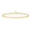 Thumbnail Image 1 of 9ct Yellow Gold 7.5" Singapore Chain Bracelet