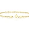 Thumbnail Image 3 of 9ct Yellow Gold 7.5" Singapore Chain Bracelet