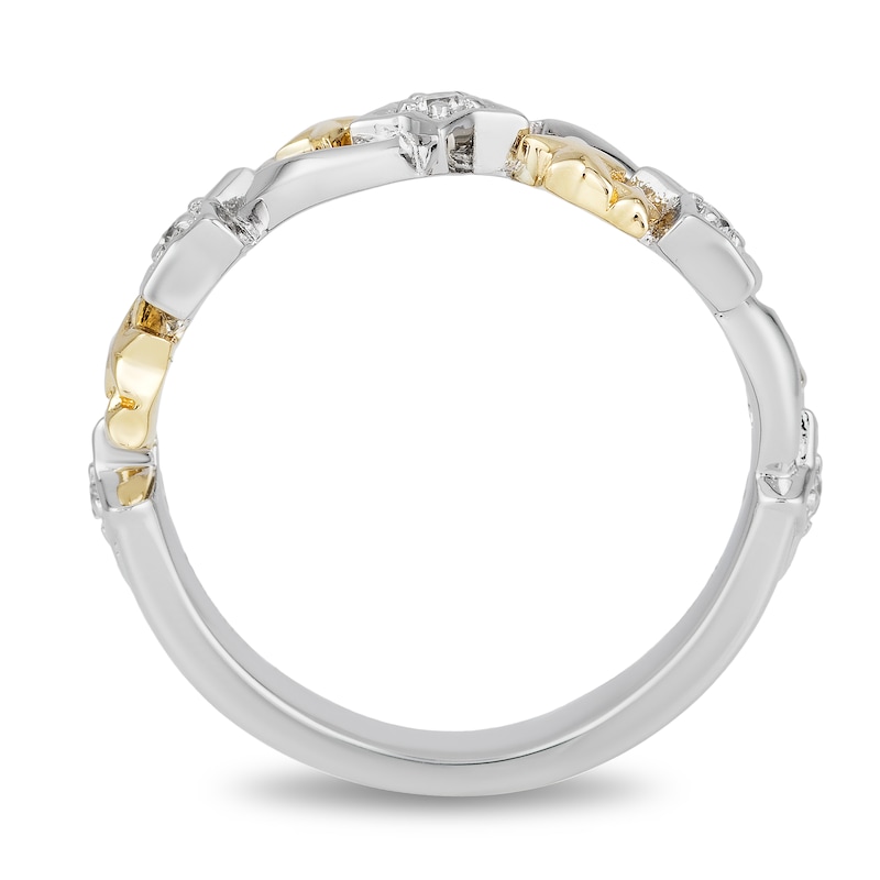 Main Image 2 of Enchanted Disney Fine Jewellery Diamond Tinker Bell Ring