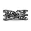 Thumbnail Image 2 of Enchanted Disney Fine Jewellery 0.20ct Diamond Maleficent Ring