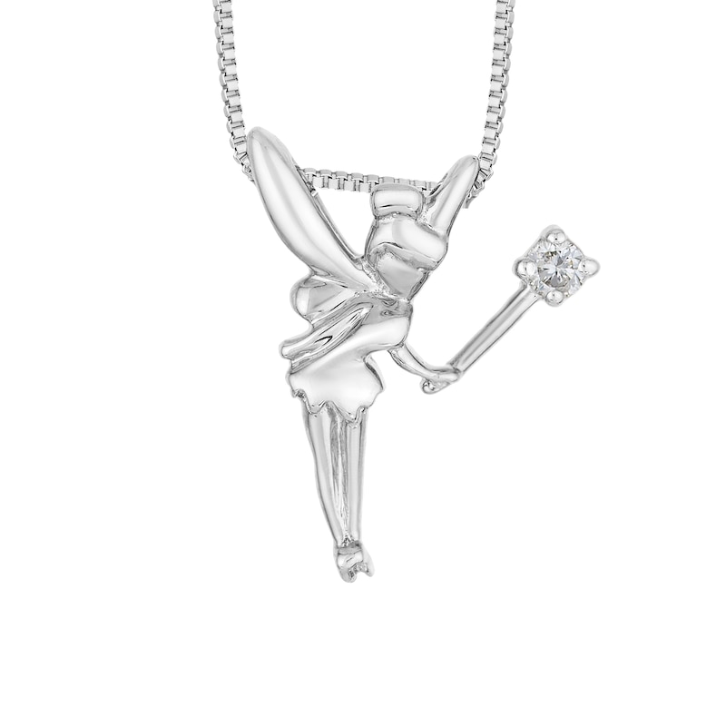 Enchanted Disney Fine Jewellery Diamond Tinker Bell Pendant