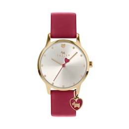 Radley London Ladies' Red Leather Strap Watch