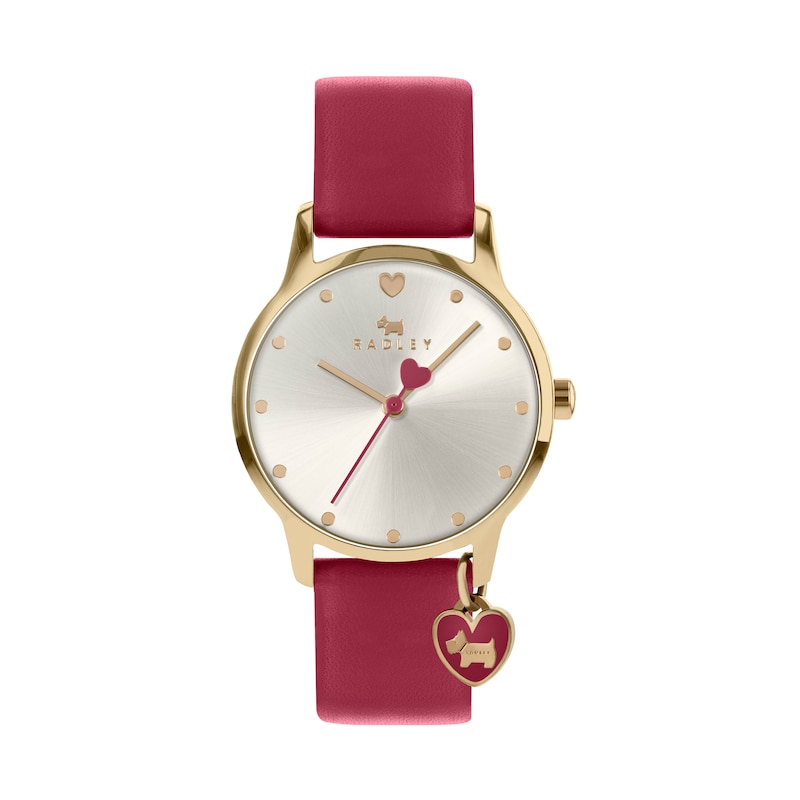 Main Image 1 of Radley London Ladies' Red Leather Strap Watch