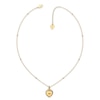 Thumbnail Image 1 of Guess Yellow Gold Plated Crystal Heart Stud Pendant