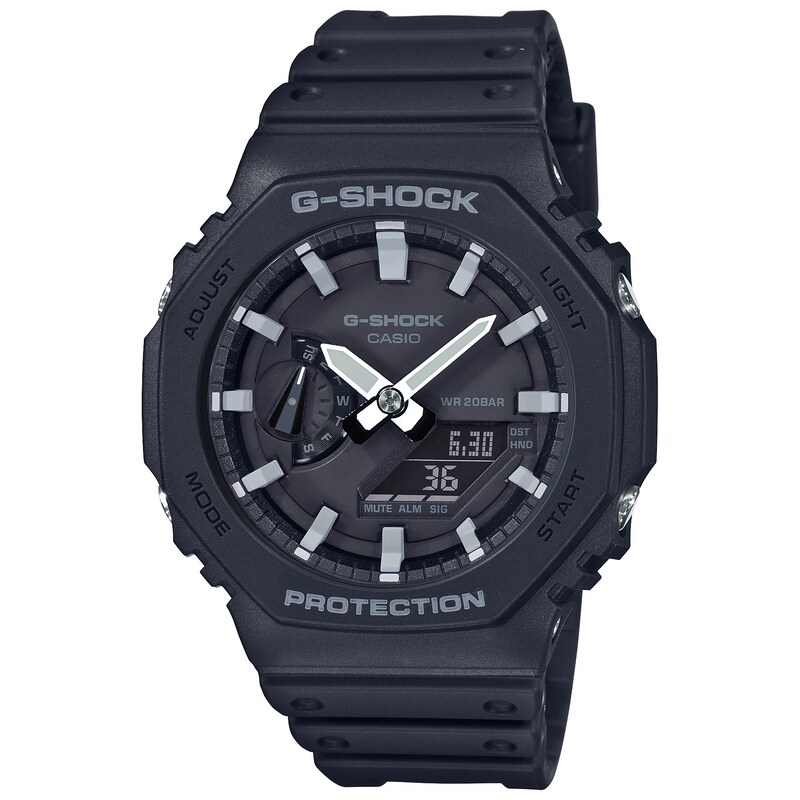 Main Image 1 of G-Shock GA-2100-1AER G-Steel Black Resin Strap Watch