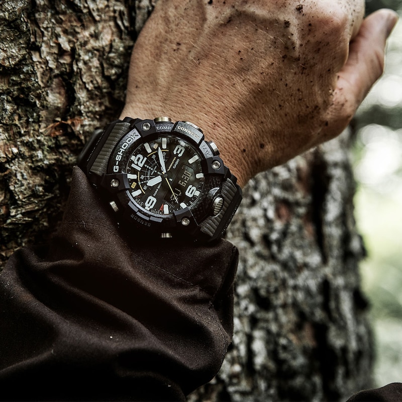 Main Image 6 of G-Shock GG-B100-1A3ER Men's Mudmaster Khaki Resin Strap Watch