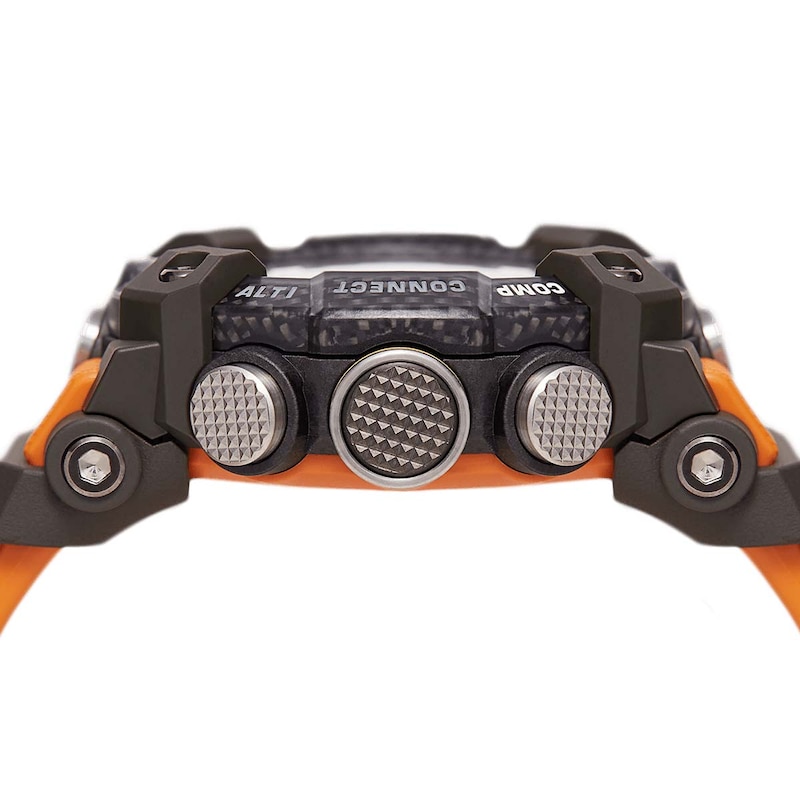 Main Image 4 of G-Shock GG-B100-1A9ER Men's Mudmaster Orange Resin Strap Watch